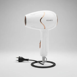 Secador De Pelo Kemei Km6839 1800w Plegable