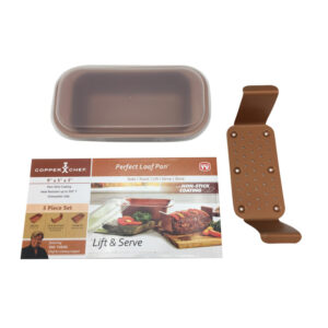 Molde Metal Con Tapa Desmolde Facil Copper Chef