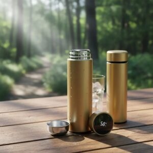 Termo 500 Ml Con Indicador Digital De Temperatura