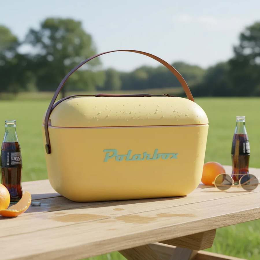 Conservadora Polarbox 20l Amarillo Verde Agua - Imagen 2