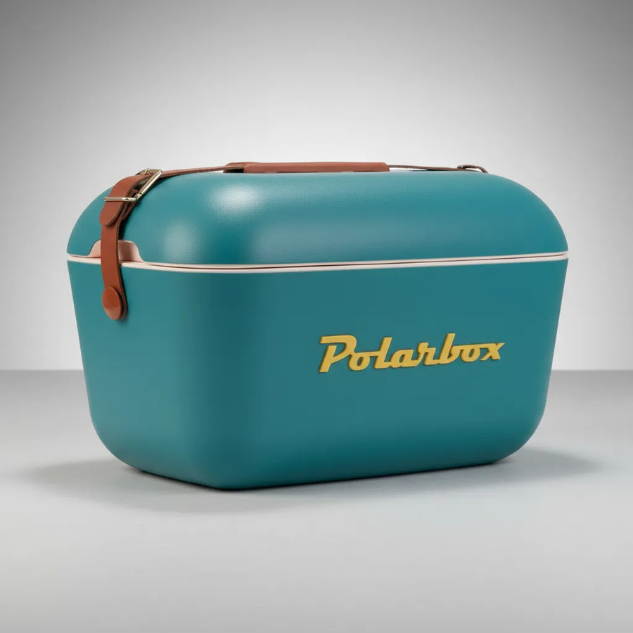 Conservadora Polarbox 20l Azul Marino Mostaza - Imagen 3