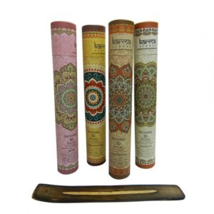 Incienso X30 En Tubo Con Porta Incienso Karma Fl028