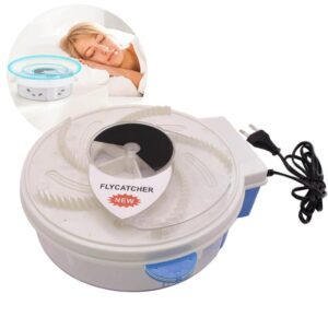 Atrapa Moscas Y Mosquitos Electrico Giratorio
