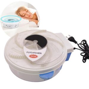 Atrapa Moscas Y Mosquitos Electrico Giratorio