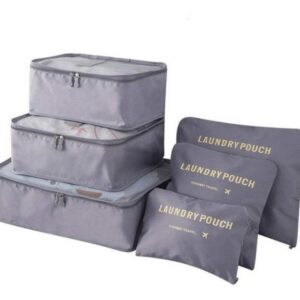 Set 6 Piezas Organizador De Valija Varios Colores