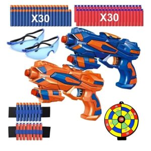 Pistola X2 C/dardos Y Lentes Protectores