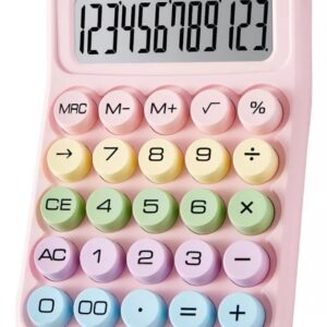 Calculadora 12 Digitos Colores Pasteles Os9168/dx817/819