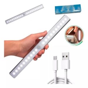 Tira Led Magnetica Rec/30cm/20leds Calida