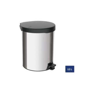 Papelera Tramontina A/inox 12lts