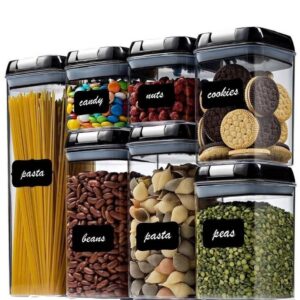 Set X 7 Recipientes Hermeticos Transparentes