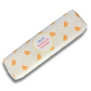 Cartuchera Rectangular Fruta En Pvc 0775