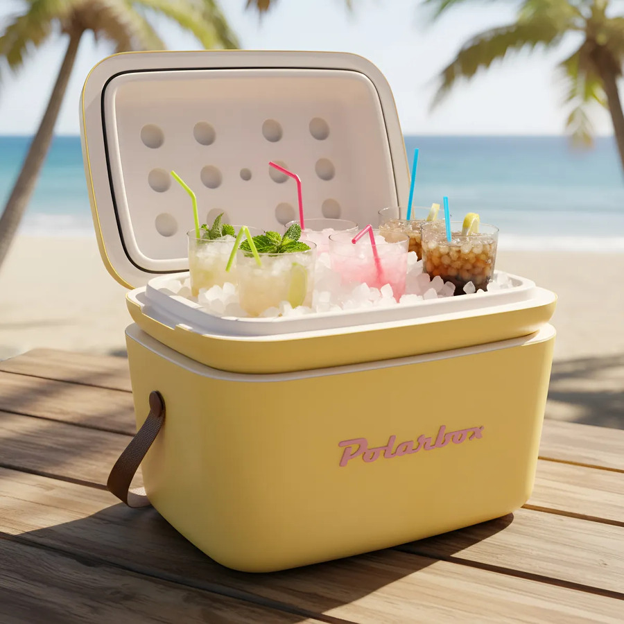 Conservadora Polarbox 20l Amarillo Verde Agua - Imagen 7