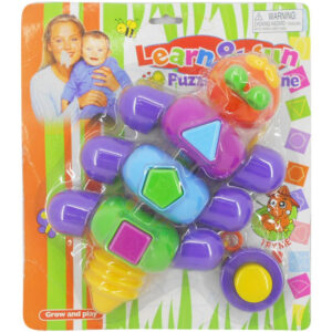 Juguete De Arrastre Con Blocks Oruga Con Sonido