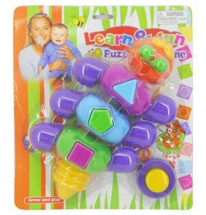 Juguete De Arrastre Con Blocks Oruga Con Sonido