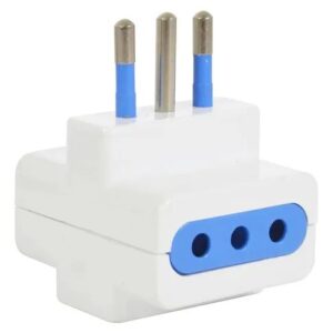 Adaptador 220v 3 En Linea A 3 Tomas 3 En Linea
