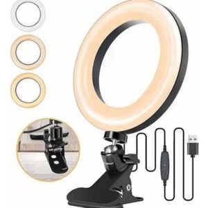 Aro De Luz 16 Cms Con Pinza Universal Firbon Var461