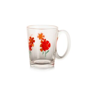 Taza De Vidrio X 6 Homeking 300ml Pm341 Y6