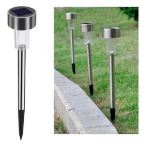 Farolito Led Solar Para Jardin Con Pincho