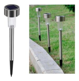 Farolito Led Solar Para Jardin Con Pincho