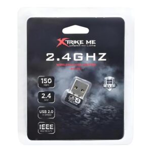 Tarjeta De Red Inalambrica Wifi Usb Xtrike Me Wl001