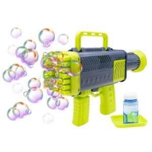 Pistola De Burbujas Celeste/rosa 32 Agujeros
