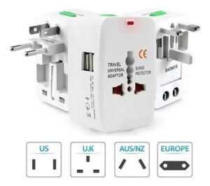 Adaptador De Viaje Universal Simple