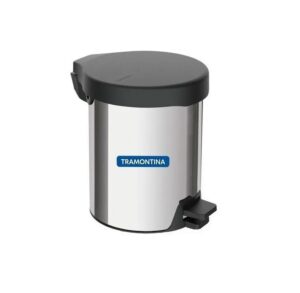 Papelera Tramontina A/inox 5lts
