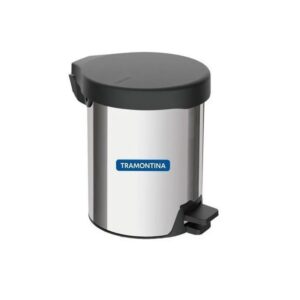 Papelera Tramontina A/inox 5lts