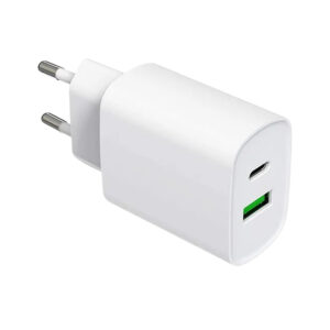 Cargador de pared doble puerto tipo C + USB 36W