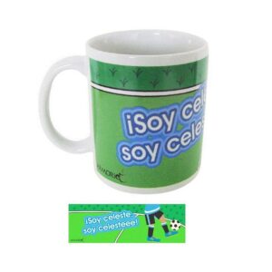 Taza De Loza Soy Celeste