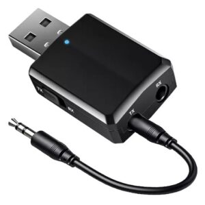 Transmisor Receptor Audio Bluetooth Jack 3 En 1 Zf169 Plus