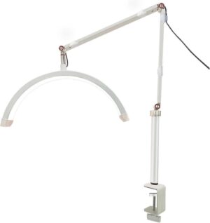 Iluminador Led 16" / Media Luna / 20w / 180 Leds / Con Morsa