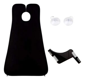 Delantal Barbero Con Peine Guia