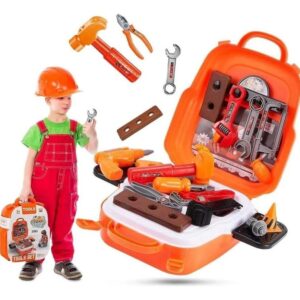 Mochila Caja De Herramientas Construccion 22 Piezas