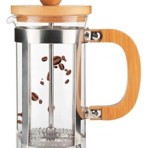 Cafetera Francesa 600ml Tapa Bambu