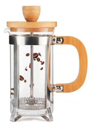 Cafetera Francesa 600ml Tapa Bambu