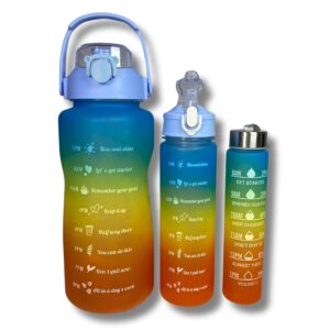 Juego De 3 Botellas Motivacionales