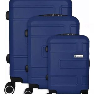 Set De Valijas 3 Tamaños 20-24-28 Rigidas North Tech Set2057