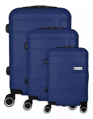 Set De Valijas 3 Tamaños 20-24-28 Rigidas North Tech Set2057