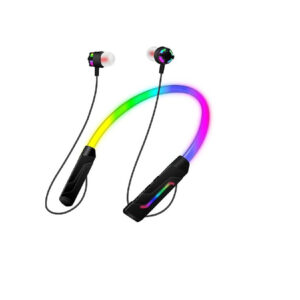 Auricular Inalambrico Bt De Nuca Msl300 Con Leds Para Runnin