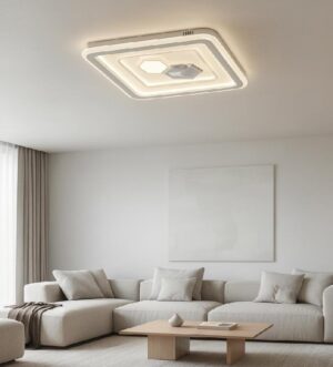 Plafon Led T04 Mando A Distancia Y Funciones 50 Cms
