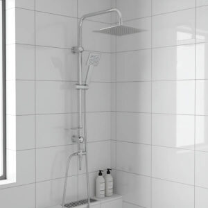 Columna De Ducha Cromo Cuadrada Obbs261-01