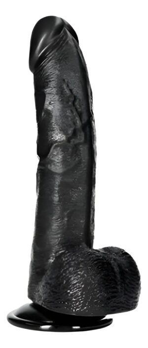 Consolador Dildo Pene Realista Con Escroto Y Ventosa xxx010