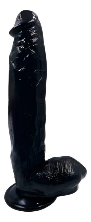 Consolador Dildo Pene Realista Con Escroto Y Ventosa xxx018
