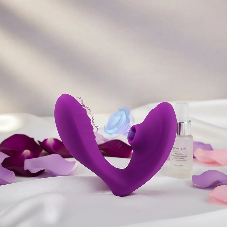 Vibrador Succionador De Clítoris Recargable 10 Modos xxx019