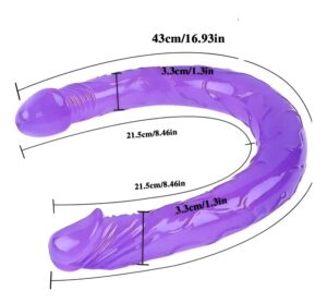 Consolador Dildo Pene Doble Flexible 43cm xxx077