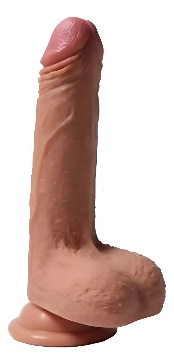 Vibrador Consolador Dildo Pene Realista Ventosa 19,5 Xxxx091