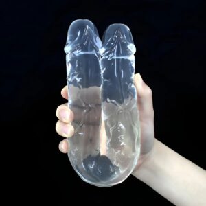 Consolador Dildo Pene Doble Flexible 32cm Pvc Color Trxxx095