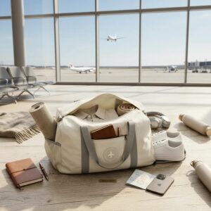 Bolso organizador de viaje compacto