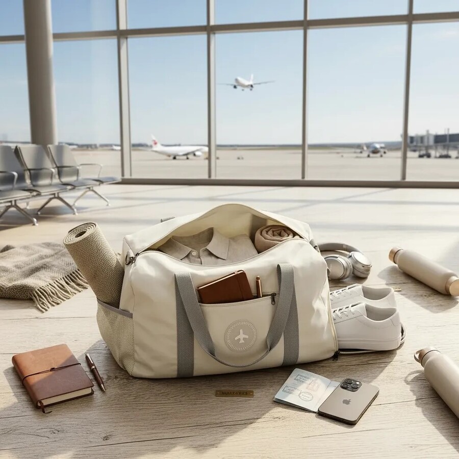 Bolso organizador de viaje compacto